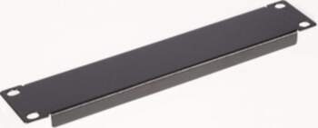 Equip Blankpanel 10"  1U  schwarz EZBP-10-B