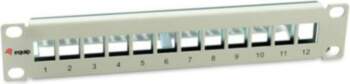 Equip Patchpanel 12x Cat6A 10" FTP