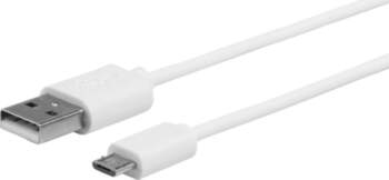 ESTUFF MicroUSB Cable 1m White MicroUSB
