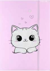 FILE WITH ERASER PAP A4 CAT