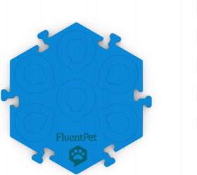 FluentPet HexTile Flex - foam button