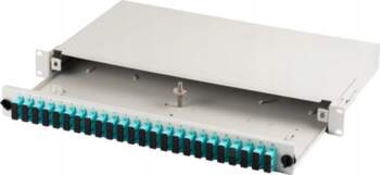 FO patch panel with 19`` 1U