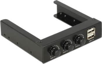 Frontpanel Delock 3 5" 2x USB2