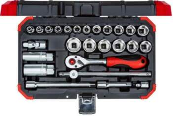 GEDORE red Socket Set 3/8   26-pieces