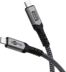 Goobay USB-C™ Cable with Textile Sheath