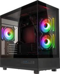 GSI SmartAssembly ARGB Glass Micro-ATX Case