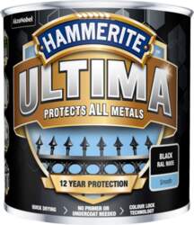 Hammerite Hammerite Ultima Metalmaling - Sort