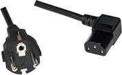 InLine 16752C Netzkabel SchuKo-Stecker 90  auf