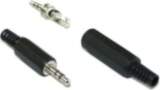 InLine 99100 3.5mm Black  Silber
