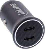 Inline Registered usb car charger power-adapter