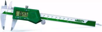 Insize Digital Caliper 8 3V/DATA/SQ ROLL/CERT