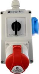 Installation kit with socket 32A 5P+2P+Z