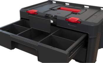 Instrumentu kaste ar 2 atvilktnem Stack`N`Roll