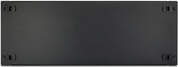 Inter-Tech 19" Blindplatte schwarz 4HE geklippt
