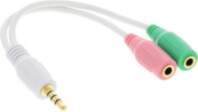 Kabel InLine Adapter sluchawkowy 3.5mm