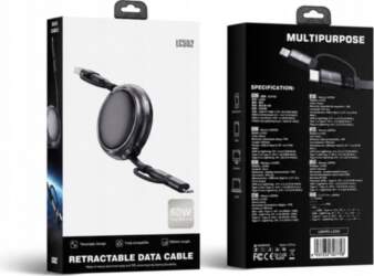 Kabel USB Lenyes USB-A + USB-C