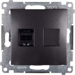 Kontakt-Simon Computer socket SIMON54 single RJ45