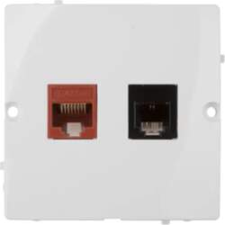 Kontakt-Simon Electronic socket BASIC MODUL RJ45