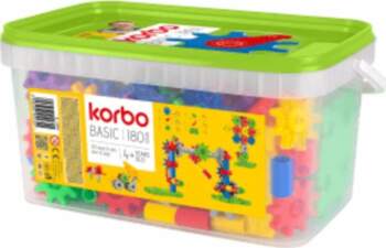 Korbo Bricks Basic 180 elements 5906395455355