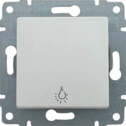KOS Vena single button light white