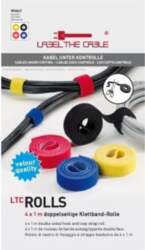 LABEL THE CABLE double-sided Velcro roll