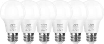 LEPRO 100089-WW-EU-6 LED Bulb  E27  A60