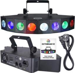 LIGHT4ME OCTOBEAM V2 disco effect LED