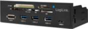 LogiLink UA0341 card reader Internal Black