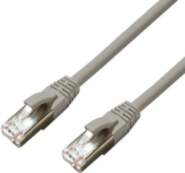 MicroConnect CAT6A S/FTP 10m Grey LSZH