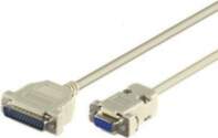 MicroConnect IBM029 ModemCable DB9-DB25 3M F/M