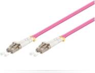 MicroConnect LC/UPC-LC/UPC 1.5m OM4 Multimode