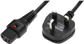 Microconnect MC-UKC132B power cable Black 2