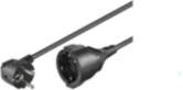 MicroConnect  Schuko power extension  M-F 5m