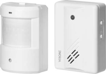 Motion sensor with wireless signaling 100m