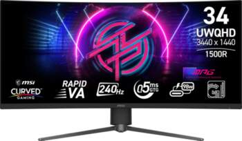 MSI MPG 346CQRF X24 computer monitor