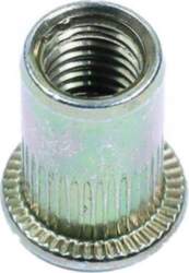 OPEN FLAT HEAD BLND RVT NUT