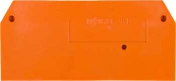 Orange end wall 281-329 /25 pcs