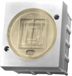 Ospel Lambda double hermetic candlestick switch