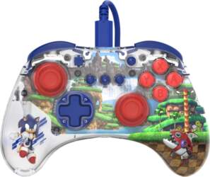 PDP REALMz Wired Controller: Sonic Green