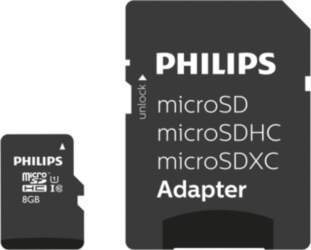 Philips MicroSDHC 8GB class 10/UHS 1