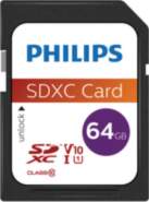 Philips SDXC Card 64GB Class 10