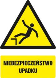 PROCERA TDC mark  Danger of falling