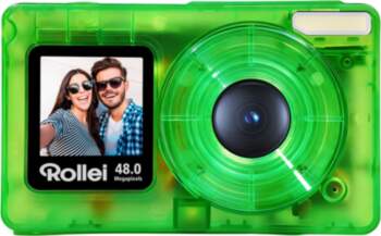 Rollei Compactline Pocket Transparent digikamera vihreä