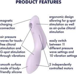 Satisfyer Curvy Trinity 2 Multi-Function Air