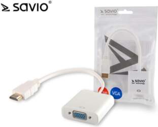Savio CL-27B video cable adapter HDMI