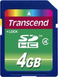 Secure Digital SDHC Card 4 GB
