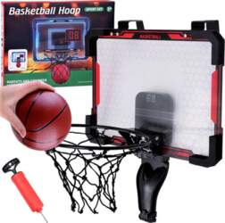Set of basketball backboard  basket  point