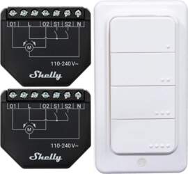 Shelly Shutter x2 + BLU RC