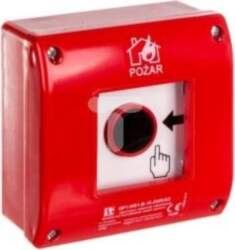 Spamel Surface-mounted manual fire alarm 1Z+LED