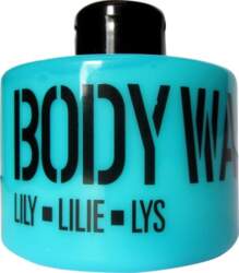 STACKABLE_Blue shower gel with lily scent